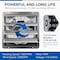 Ipower 16 Inch Shutter Exhaust Fan Aluminum, 2 PACK, 2PK HIFANXEXHAUST16X2 - alternate 3